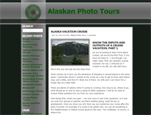 Tablet Screenshot of phototouralaska.com